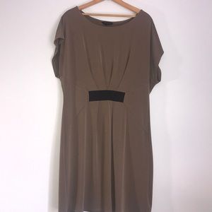 Brown banana republic dress